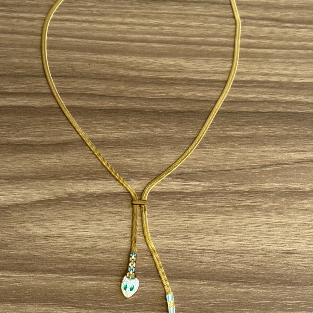 Snake necklace Q718 - Picture 2 of 6